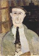 Amedeo Modigliani Paul Guillaume (mk39) oil painting on canvas